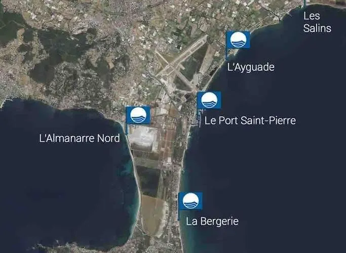 Lejlighed 110 M2 De Terras Vue Mer, Pieds Dans L Eau Pour 6 Pers Maxi Avec Clim Et Wifi Fibre Avec 390 Places De Parking Gratuites A Proximite *